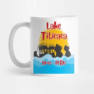 Lake Titicaca, Uros Peru Mug